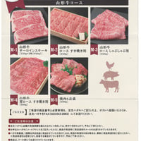 【箱入りギフト券】山形牛コース（10,000円税込）