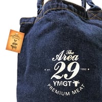 The Area29 オリジナルデニムトート(M) ロゴタイプ