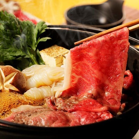 【特選熟成米沢牛・山形牛 霜降り肉】リブロース/肩ロースすき焼き（800g）