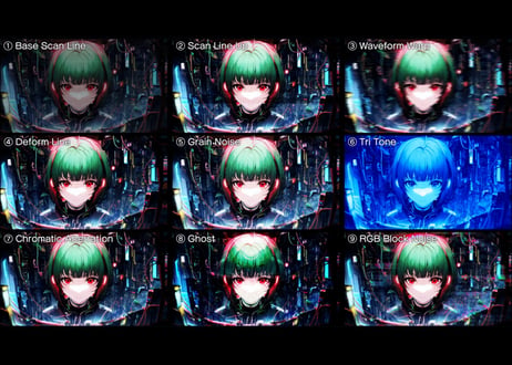 GLITCH【aepファイル】