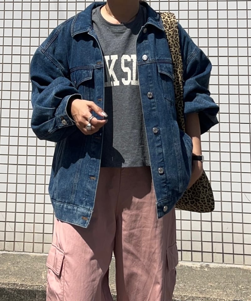 oversize denim JK | owndaily