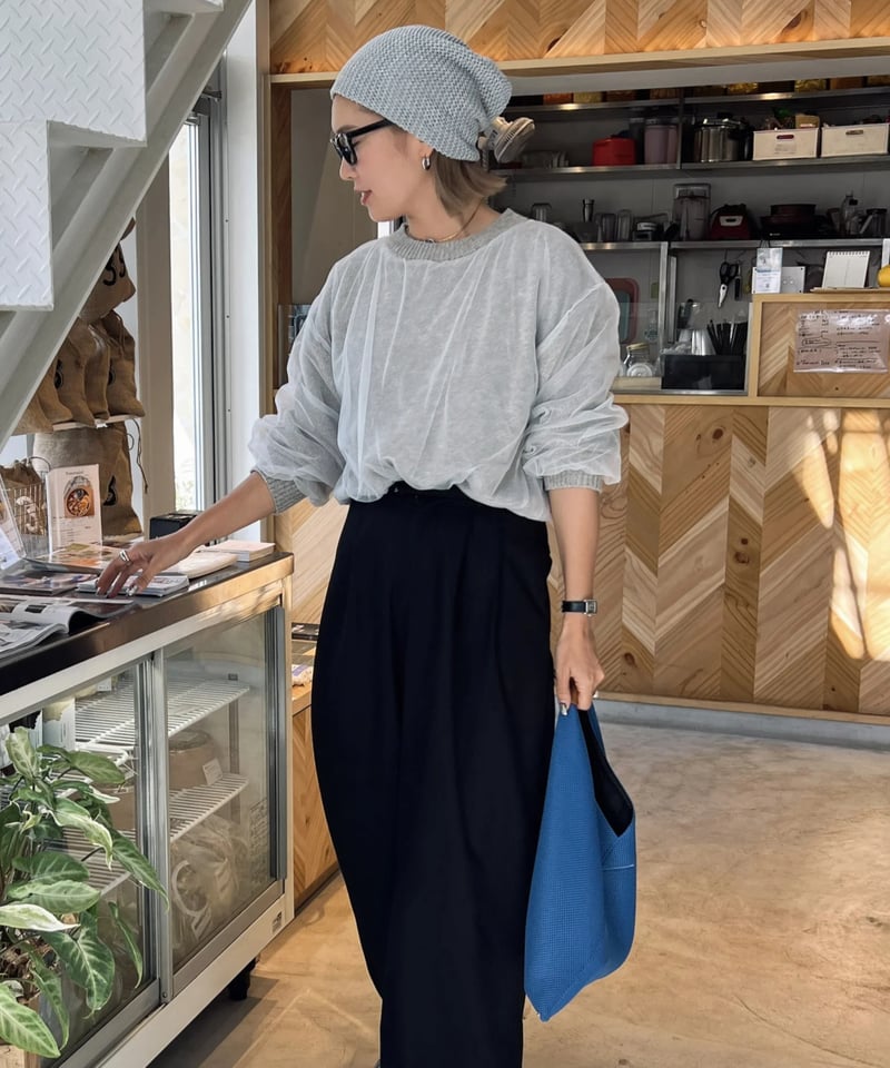 tulle docking knit/2color | owndaily