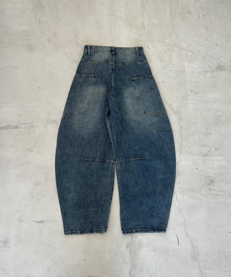 パンツ Curve Denim Pants curve denim pants/2color/2size（setup対応） | F A S