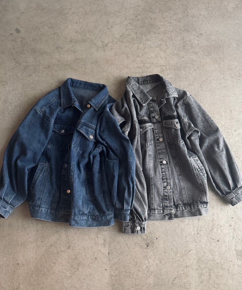 oversize denim JK | owndaily