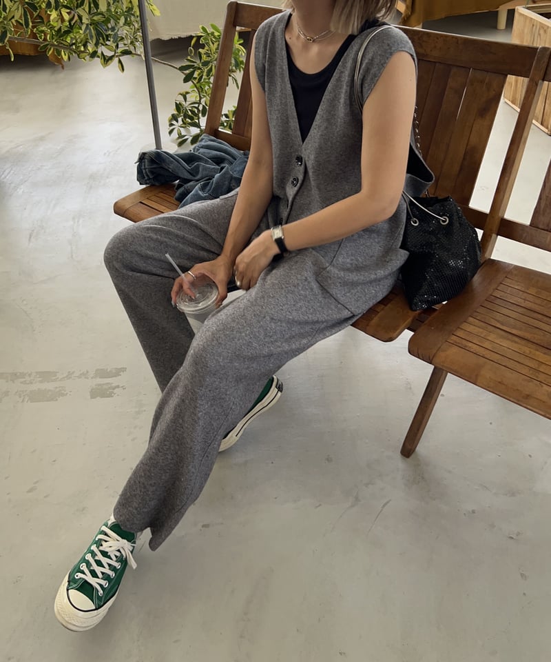 2way V-neck allinone/3color | owndaily