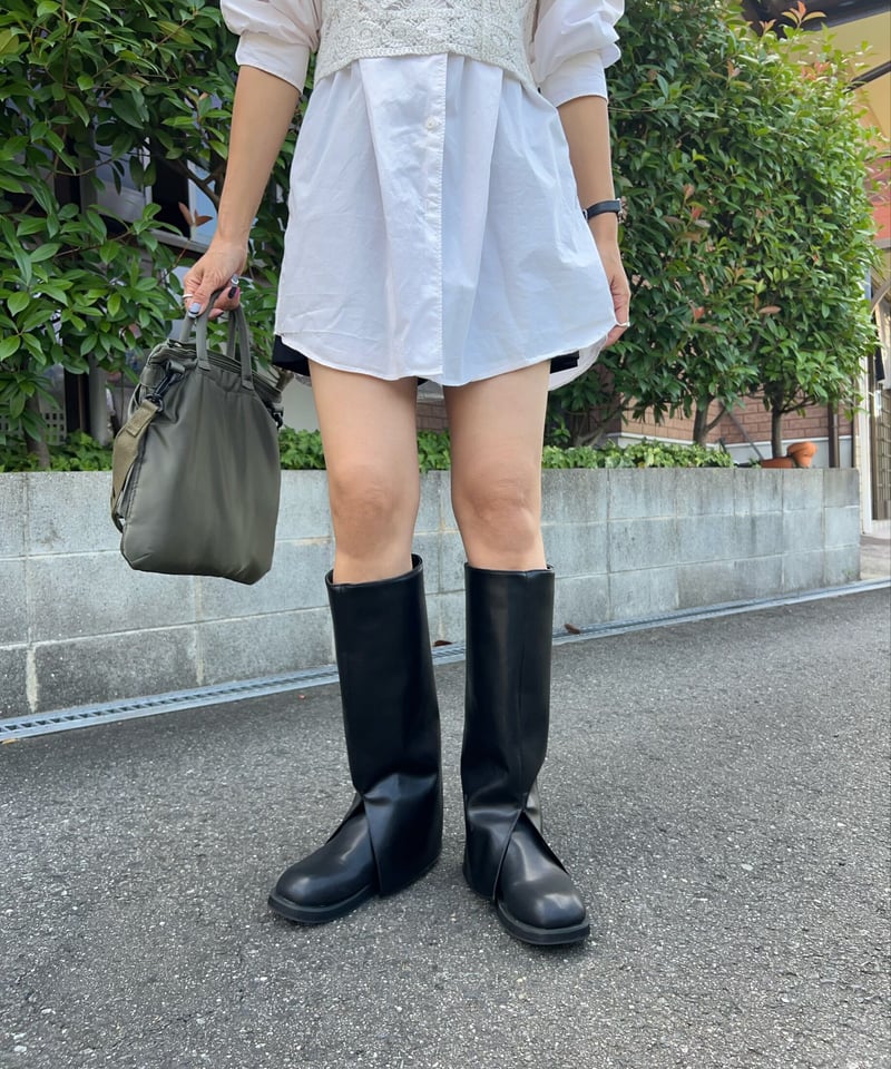straight long boots/3size | owndaily