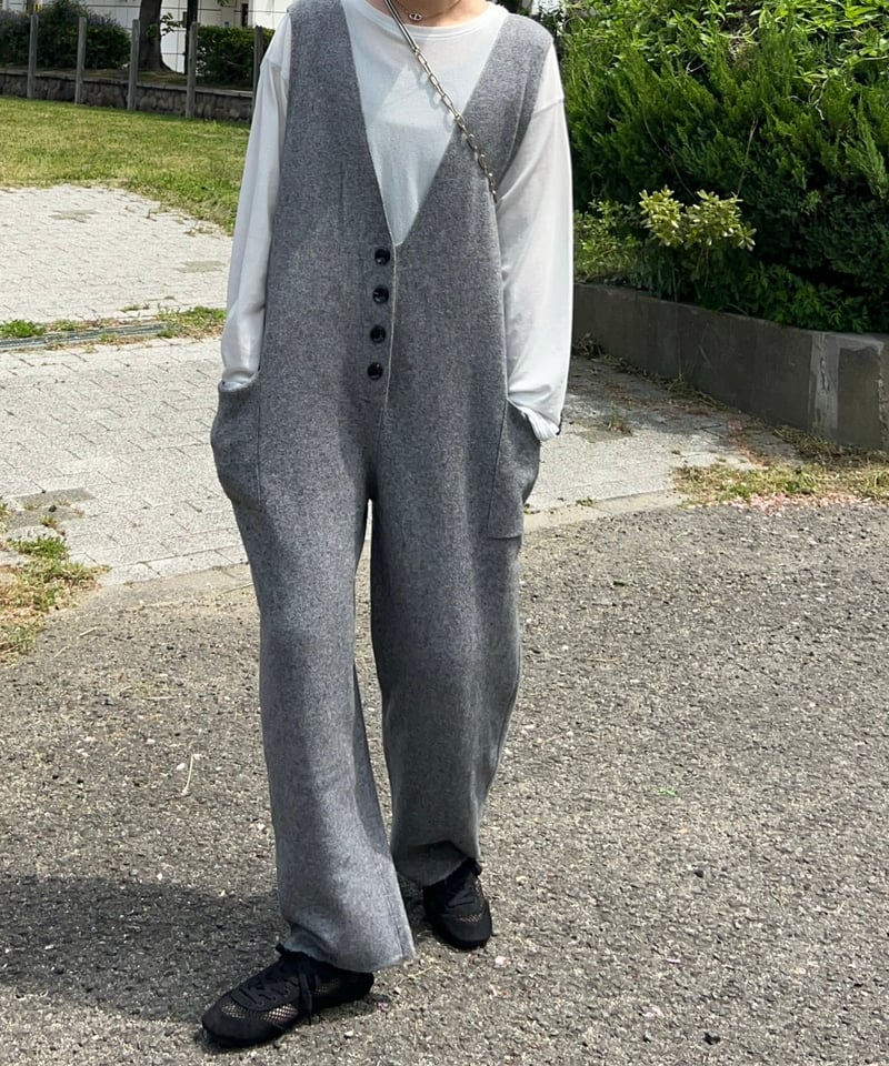 2way V-neck allinone/3color | owndaily