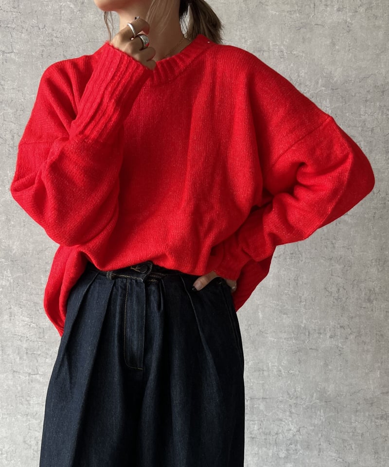 トップス lidnm Yak Brushed Knit M BRUSHED MOHAIR SWEATER | YOKE(ヨーク) / トップス ニット