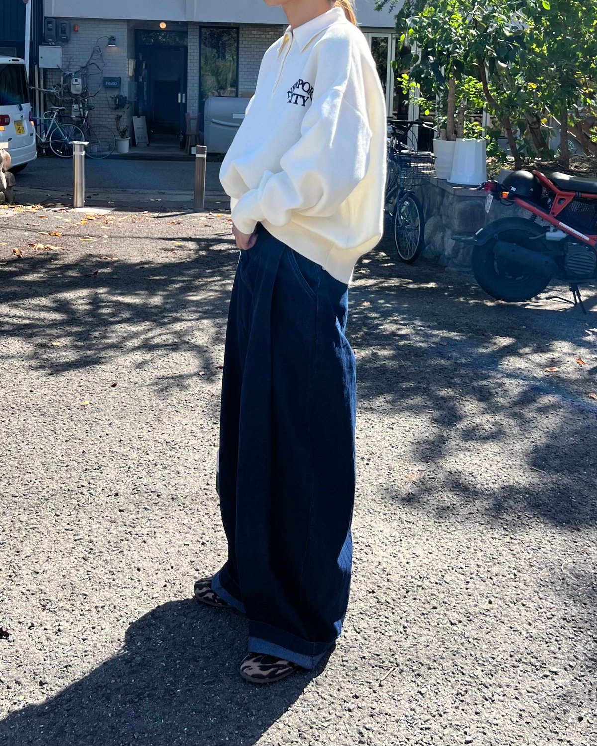 raglan wide knit/3color | owndaily