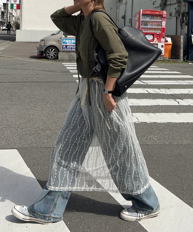 sheer lace skirt | owndaily sheer lace skirt | owndaily
