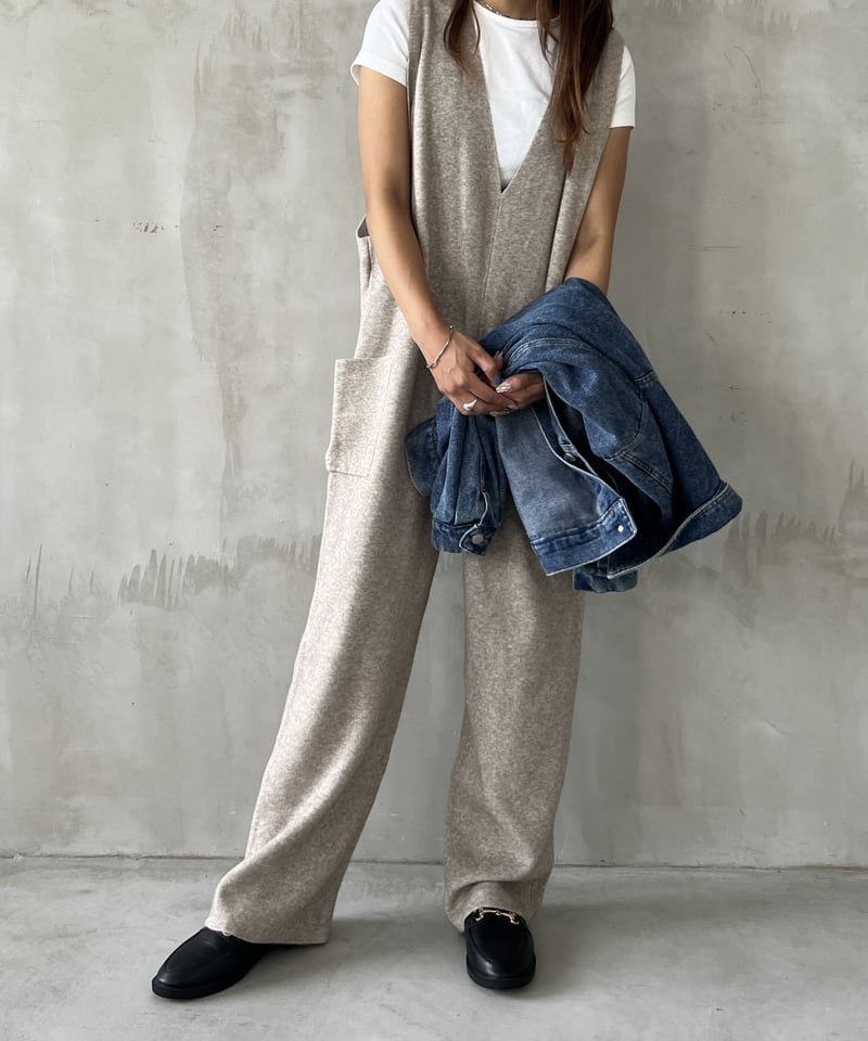 2way V-neck allinone/3color | owndaily