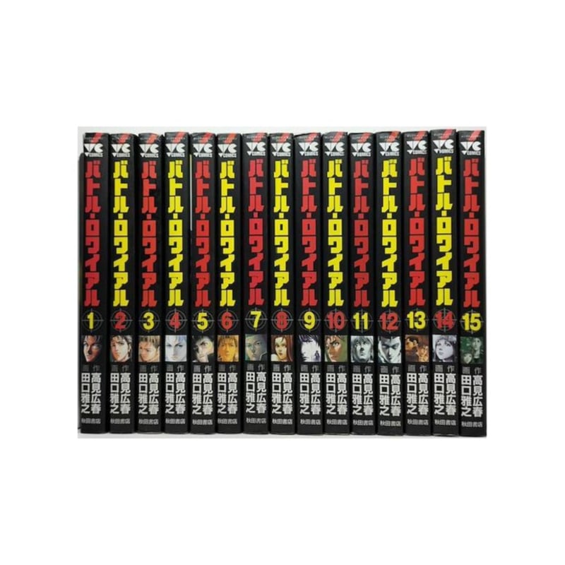 バトルロワイアル全巻　田口雅之 バトル ロワイアル 田口雅之 [1-15巻 漫画全巻セット/完結] バトロワ