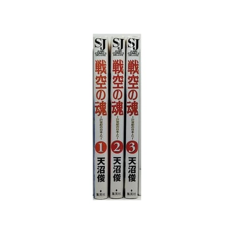 戦空の魂 21世紀の日本人へ 天沼俊 [1-3巻 漫画全巻セット/完結]