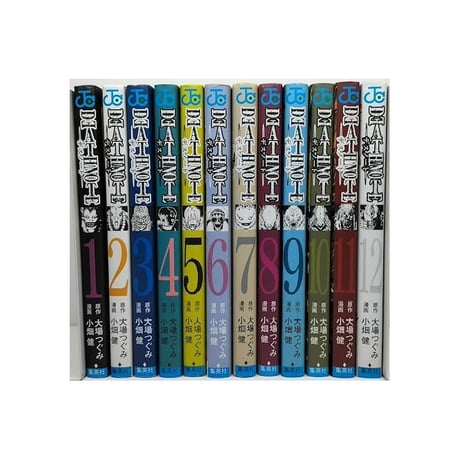 デスノート 小畑健 [1-12巻 漫画全巻セット/完結] DEATH NOTE 大場つぐみ