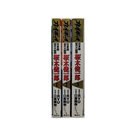 日本国初代大統領 桜木健一郎 RYU [1-3巻 漫画全巻セット/完結] 日高義樹 次原隆二