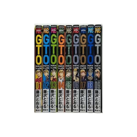 GTO SHONAN 14DAYS 藤沢とおる [1-9巻 漫画全巻セット/完結] GTO 湘南14DAYS