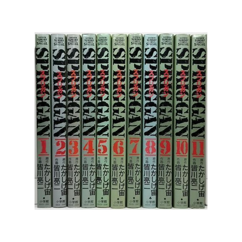 スプリガン 皆川亮二 [1-11巻 漫画全巻セット/完結] SPRIGGAN