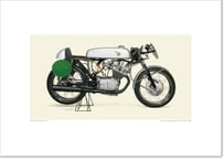 A2規格サイズ愛蔵版プリント  1962 Honda CR72 Dream Racing / #2101016HQ