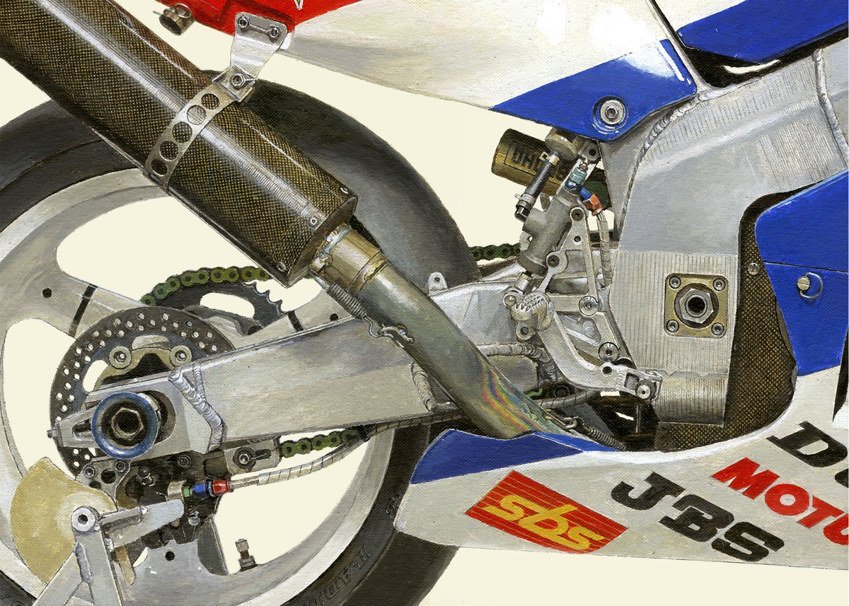 A2/B2規格サイズ愛蔵版プリント 1993 KAWASAKI ZXR-7 Ito Ham A2/B2規格サイズ愛蔵版プリント 1993 KAWASAKI ZXR-7 Ito Ham