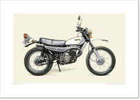 A2規格サイズ愛蔵版プリント  1973 Honda Elsinore MT250 / #2101039HQ