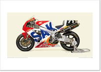 A2規格サイズ愛蔵版プリント  2003 Honda VTR1000SPW - Team Sakurai Honda / #2101079HQ