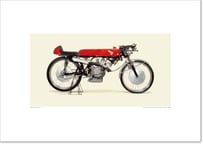A2規格サイズ愛蔵版プリント 1965 Honda RC115 / #2101024HQ