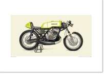 Kei様　1本 A2規格サイズ愛蔵版プリント 1982 KAWASAKI KZ1000S1 - Team Ka