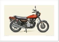 A2規格サイズ愛蔵版プリント 1981 Honda CBX400F / #2101049HQ