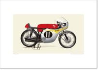 A2規格サイズ愛蔵版プリント 1964 Honda 2RC146 / #2101021HQ