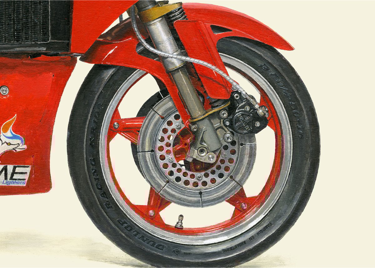 A2/B2規格サイズ愛蔵版プリント 1979 Honda NR500 (NR1) / #330