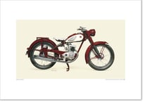 A2規格サイズ愛蔵版プリント  1955 YAMAHA YA-1 / #2101004HQ