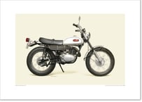 A2規格サイズ愛蔵版プリント  1968 YAMAHA Trail 250 DT-1 / #2101034HQ