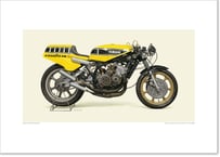 A2規格サイズ愛蔵版プリント 1978 YAMAHA YZR500 (0W35K)  / #2508105HQ
