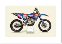 A2規格サイズ愛蔵版プリント 2003 YAMAHA YZ450FM - Yamaha L&M Motocross Team / #2804115HQ