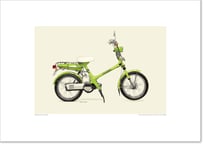 A2規格サイズ愛蔵版プリント  1976 Honda Roadpal NC50 / #2101042HQ