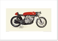 A2規格サイズ愛蔵版プリント 1966 Honda RC181 / #2101028HQ