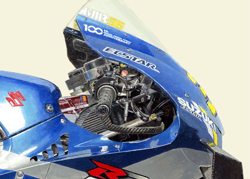 A2/B2規格サイズ愛蔵版プリント 2020 SUZUKI GSX-RR Team Suzuk A2/B2規格サイズ愛蔵版プリント 2020 SUZUKI GSX-RR Team Suzuk
