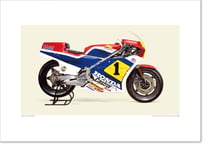 A2規格サイズ愛蔵版プリント 1984 Honda NS500 (NS2B) / #2101056HQ