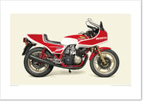 A2規格サイズ愛蔵版プリント  1981 Honda CB1100R / #2101050HQ