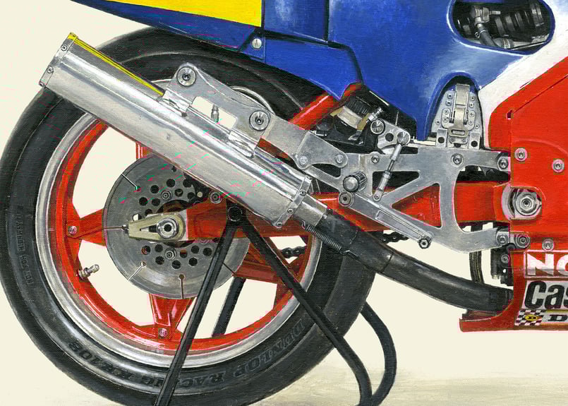 A2/B2規格サイズ愛蔵版プリント 1979 Honda NR500 (NR1) / #330