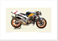 A2規格サイズ愛蔵版プリント 1996 Honda NSR500 - Team Repsol Honda / #2101069HQ