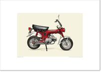A2規格サイズ愛蔵版プリント  1969 Dax Honda ST50Z / #2101035HQ