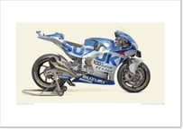 A2/B2規格サイズ愛蔵版プリント 2020 SUZUKI GSX-RR Team Suzuki Ecstar / #3503140HQ