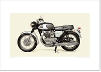A2規格サイズ愛蔵版プリント  1965 Honda Dream CB450 / #2101025HQ
