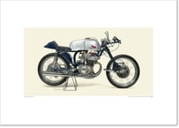 A2規格サイズ愛蔵版プリント 1959 Honda RC142 / #2409098HQ