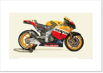 A2規格サイズ愛蔵版プリント 2011 Honda RC212V - Repsol Honda Team / #2606110HQ