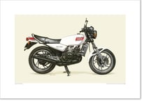A2規格サイズ愛蔵版プリント  1980 YAMAHA RZ250 / #2101048HQ