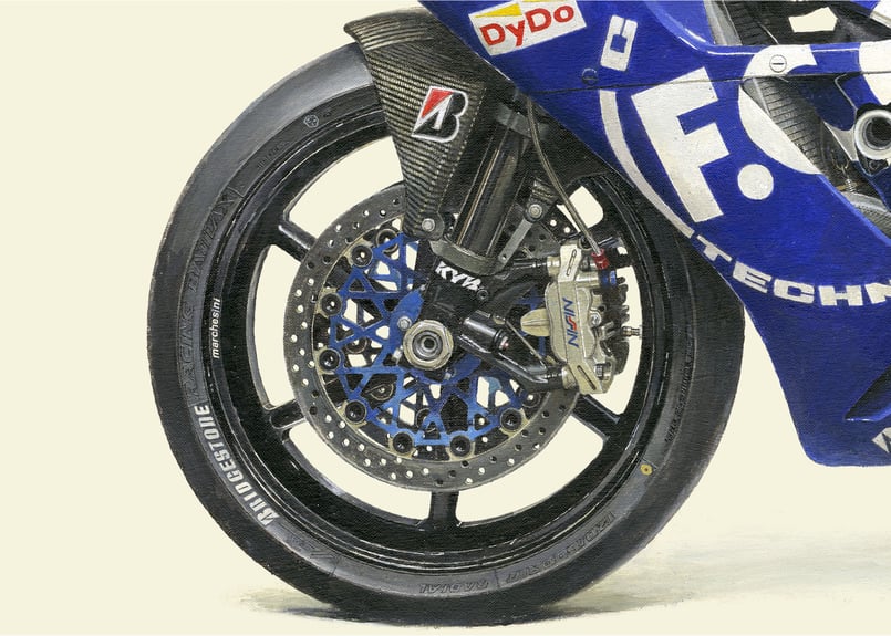 A2/B2規格サイズ愛蔵版プリント 2006 Honda CBR1000RR - F.C.C.