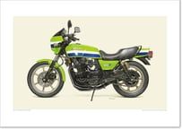A2/B2規格サイズ愛蔵版プリント 1982 KAWASAKI KZ1000R (R1) 北米仕様車 / #3005125HQ