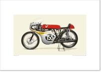 A2規格サイズ愛蔵版プリント 1961 Honda 2RC143 / #2101013HQ